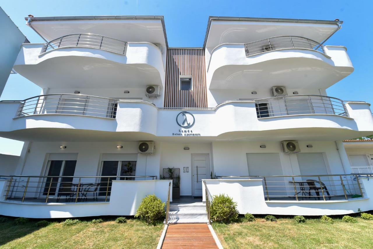 Lamda Deluxe Apartments Keramotí Exterior foto